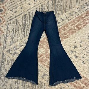 Stretchy Bell Bottom Jeans